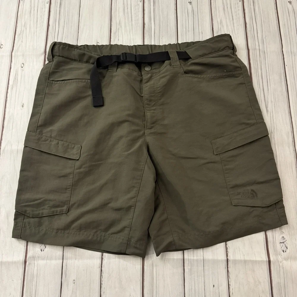 The‎ North Face Men's Roan Hiking Short Olive Army Green Size 40 Outdoor